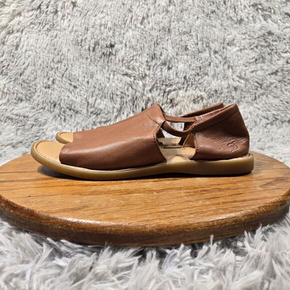 Born Womens Size 8M Mexican Huarache Style Open Toe Light Caramel Sandals - Picture 8 of 9